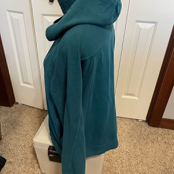 Under Armour Womens 2XL Loose Cowl Neck Turquoise Hoodie - Picture 2 of 5